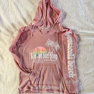 Ron Jon Pink Hoodie Sweatshirt